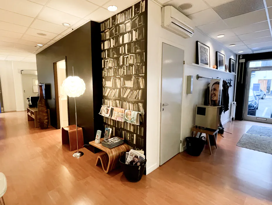 Et billede fra Godtand Frederiksberg venteværelse