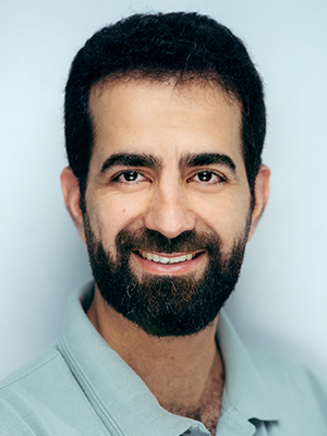 Portræt, Yaser, klinikassistent, Godtand
